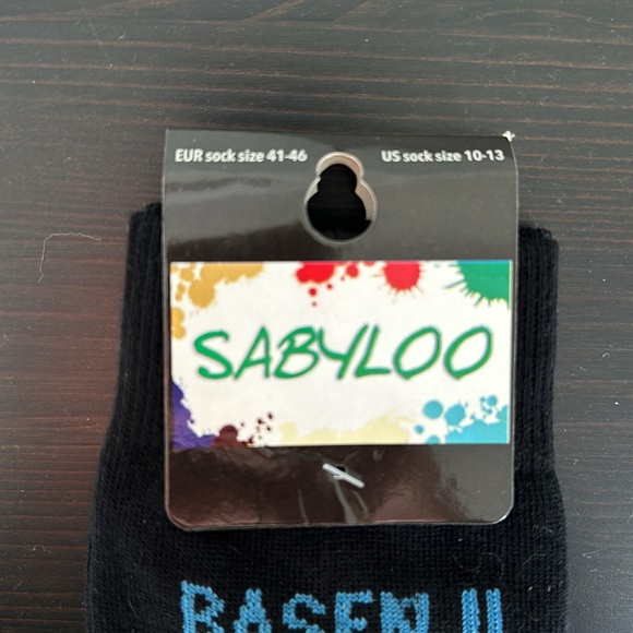 Sabyloo Basenji Sock US Sock Size 10-13 - Picture 2 of 4